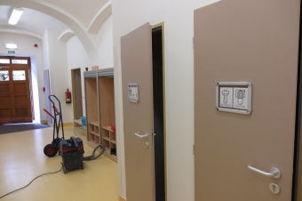 24.10. 2017 Dokončuje se vnitřní vybavení v budově Na Výsluní pro zahájení specializované služby.