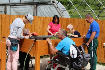 Smyslový park v Arboretu Žampach před otevřením 2.6.