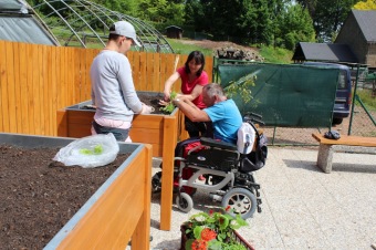 Smyslový park v Arboretu Žampach před otevřením 2.6.