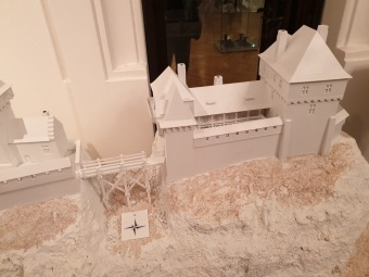 Hmotová rekostrukce hradu Žampach v 16. století, Petr Nisler - Muzeum Ústí nad Orlicí 2020