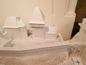 Hmotová rekostrukce hradu Žampach v 16. století, Petr Nisler - Muzeum Ústí nad Orlicí 2020