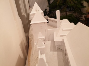 Hmotová rekostrukce hradu Žampach v 16. století, Petr Nisler - Muzeum Ústí nad Orlicí 2020