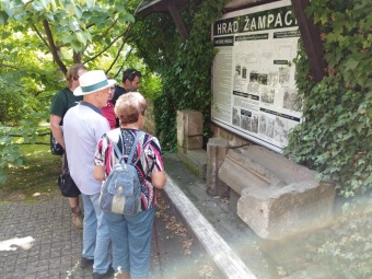 2023 Archeologické léto - prohlídka hradu Žampach (20.7.)