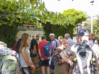 2023 Archeologické léto - prohlídka hradu Žampach (20.7.)