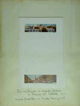 PŘEDNÁŠKOVÉ TURNÉ Františka Lützowa USA, 1912 (scan kroniky)