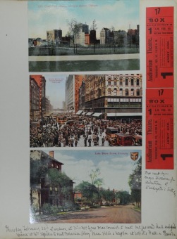 PŘEDNÁŠKOVÉ TURNÉ Františka Lützowa USA, 1912 (scan kroniky)