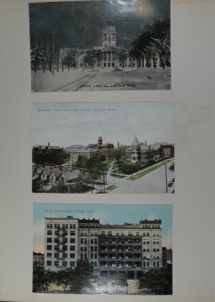 PŘEDNÁŠKOVÉ TURNÉ Františka Lützowa USA, 1912 (scan kroniky)