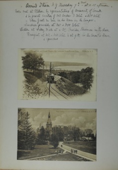 PŘEDNÁŠKOVÉ TURNÉ Františka Lützowa USA, 1912 (scan kroniky)