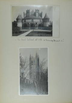 PŘEDNÁŠKOVÉ TURNÉ Františka Lützowa USA, 1912 (scan kroniky)