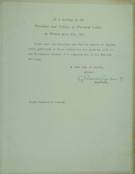 PŘEDNÁŠKOVÉ TURNÉ Františka Lützowa USA, 1912 (scan kroniky)