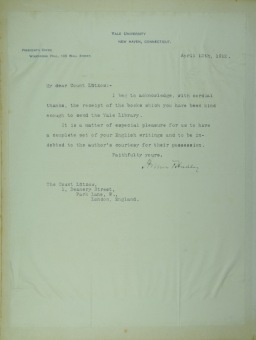 PŘEDNÁŠKOVÉ TURNÉ Františka Lützowa USA, 1912 (scan kroniky)