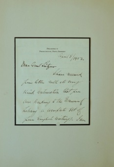 PŘEDNÁŠKOVÉ TURNÉ Františka Lützowa USA, 1912 (scan kroniky)