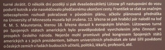 2016 uplynulo 100 let od úmrtí Dr. Františka Lützowa (*1849 - +1916) 13.1. 2016