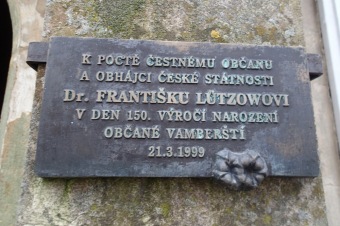 2016 uplynulo 100 let od úmrtí Dr. Františka Lützowa (*1849 - +1916) 13.1. 2016