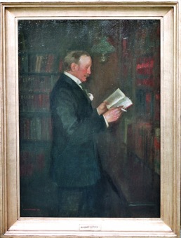 Dr. František Lützow (a choť) - obrazy během restaurování