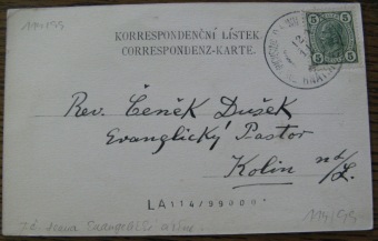 Archivní materiály - Dr. František Lützow