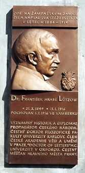 Archivní materiály - Dr. František Lützow