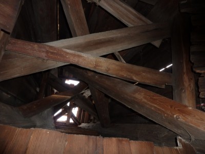 OPRAVA ZVONIČKY SRPEN 2014 - fotodokumentace